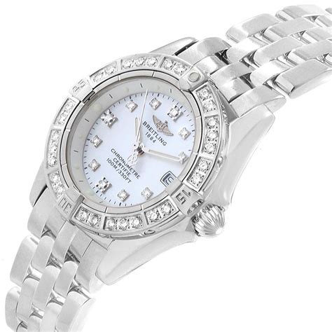 breitling ladies callistino watch|breitling callistino diamond watch.